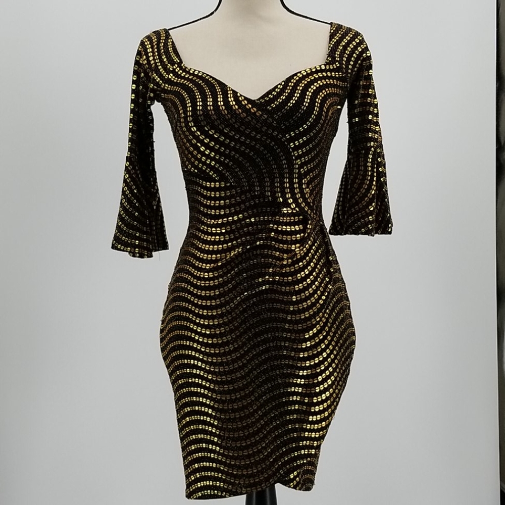 FashionNova sequined dress